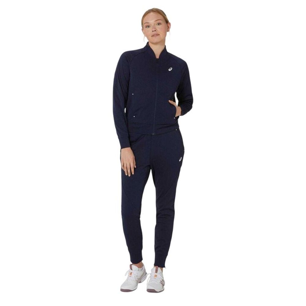 Asics Womens/Ladies Court Tracksuit Bottoms / Midnight